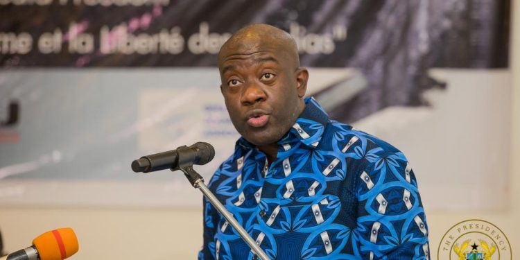 oppong nkrumah responds to imfs criticism of governments free shs programme