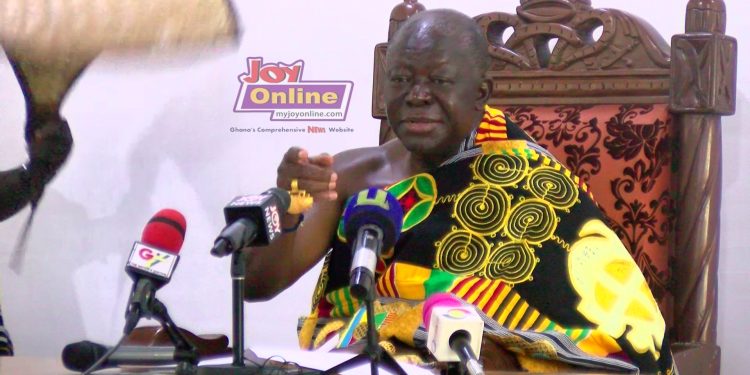 otumfuo destools chief of asantes famous antoa town
