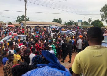 Police officer injured in riot at Akatsi Police Station