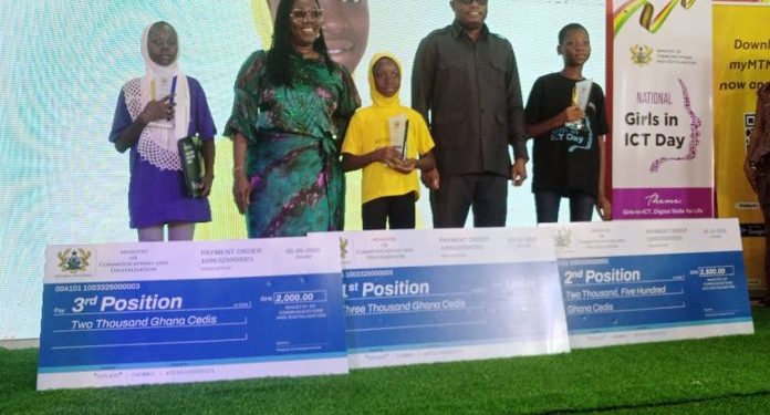 rahimmah mohammed wins girls in ict contest in savannah region