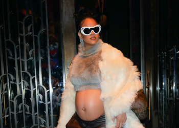Rihanna celebrates first pregnancy with photo series