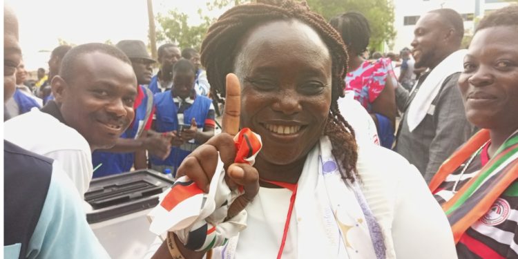 Rita Naa Odoley Sowah wins La Dadekotopon NDC parliamentary primaries 1 rita naa odoley sowah wins la dadekotopon ndc parliamentary primaries