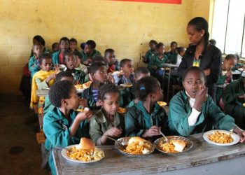 School Feeding Caterers in Kadjebi at post despite strike action