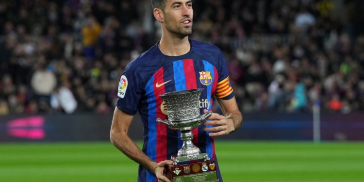 sergio busquets barcelona captain to leave club at end of season after 18 years