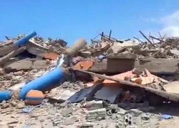 Several injured in church building collapse at Old Bortianor