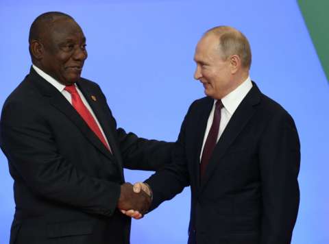 south africa clears way for putins visit in immunity notice
