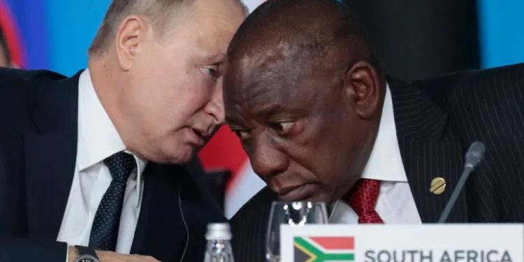 south africa investigating us charge of supplying arms to russia