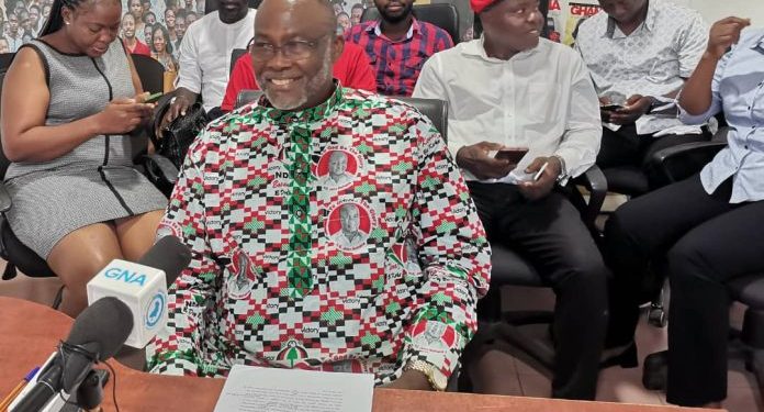 spio garbrah declares support for mahama