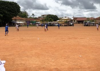 Tariq Lamptey Foundation donates football kits and equipment to two schools in Asamankese
