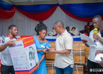 Tarkwa-Nusaem MP donates 300 industrial machines to constituents