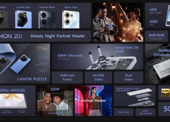 TECNO launches CAMON 20 series: A…