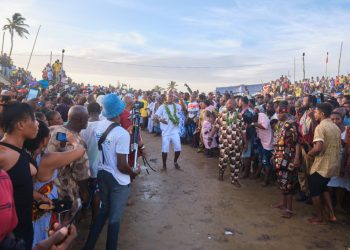 Thousands throng Prampram as Kpledo festival climaxes