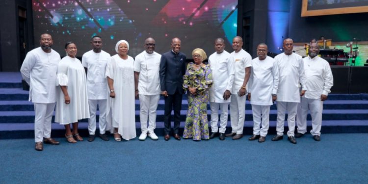 umb concludes jubilee on a high note joins icgc holy ghost temple for thanksgiving service