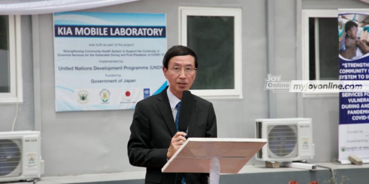 undp japan construct reference labs at kotoka and other ports of entry