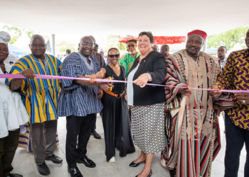 Virginia Palmer inaugurates USAID rehabilitated House of Chiefs Office in Upper East Region