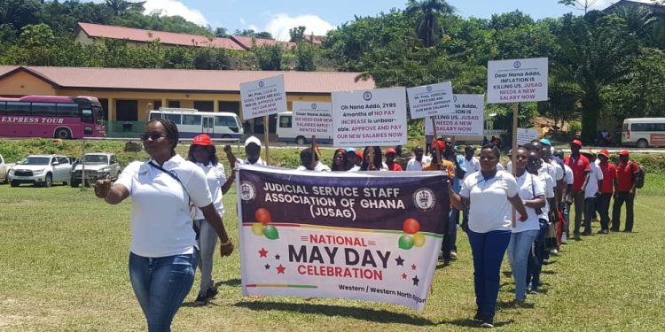 western region awards 19 workers to mark international workers day