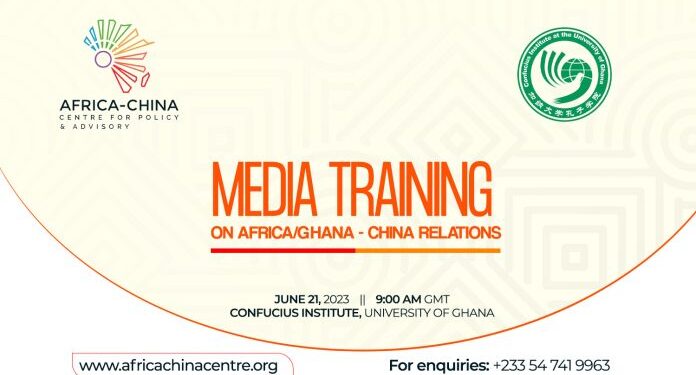 accpa is set to host a one day training for media professionals in ghana on ghana china relations