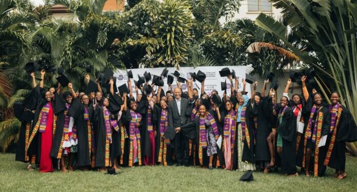 african science academy graduate 40 girls in various stem fields
