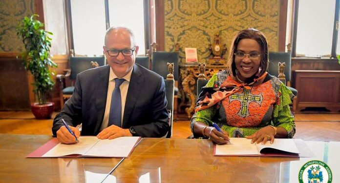 ama signs sister city agreement with rome