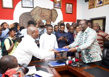 Asokwa MP Rallies Support For Alan as He Files Nomination