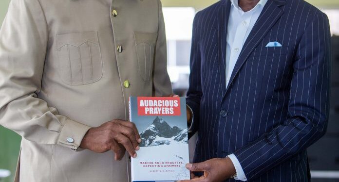 audacious prayer book launched in accra
