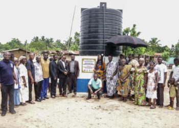 Ayensuano community gets potable drinking water