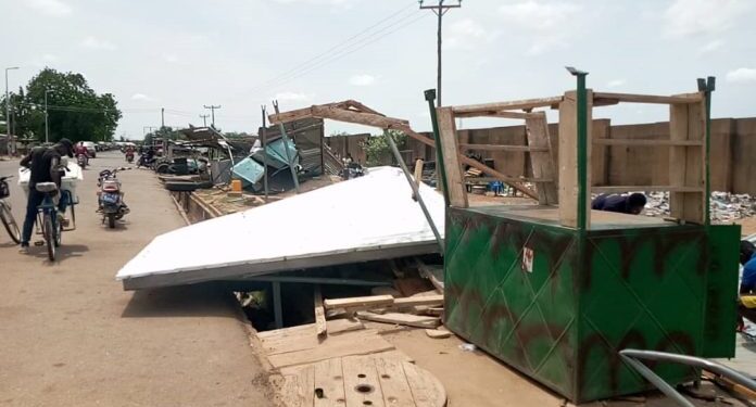 bolgatanga assembly demolishes unauthorized structures