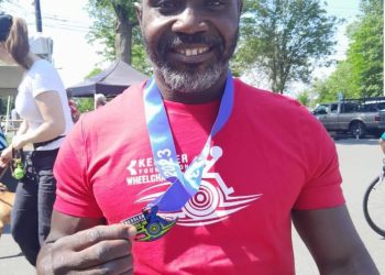 Botsyo Nkegbe wins another gold in 10 km in USA