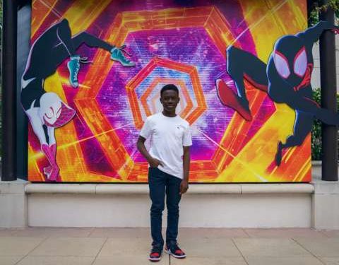 boy 14 hired to animate spider man film
