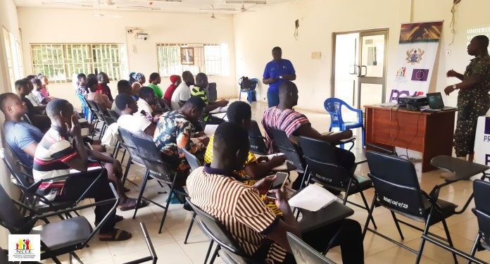 builsa south youth sensitized to join the fight in preventing and combating violent extremism