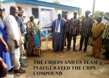 CHPS compound and mechanized borehole inaugurated at Kuni