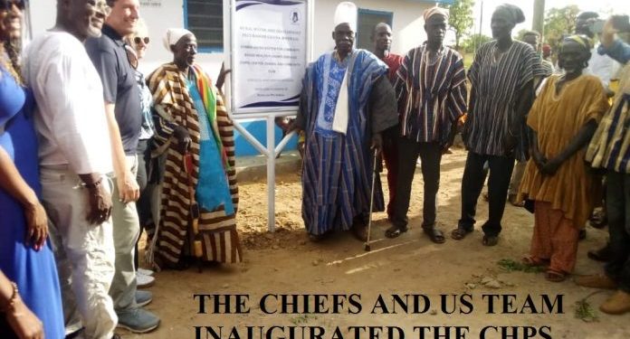 chps compound and mechanized borehole inaugurated at kuni
