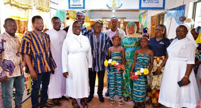 crs opens early childhood development centre at walewale