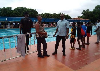 Dr. Kwaku Ofosu – Asare inspires Ghana Swimmers at National Open