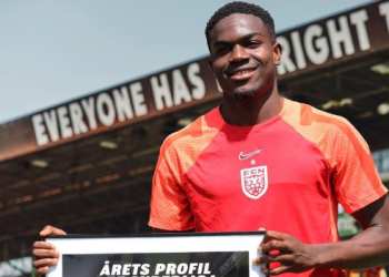 Ernest Nuamah finishes season as Danish League Player of the Year