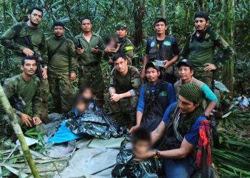 Four children found alive in jungle 40 days after plane crash