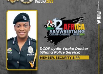 Ghana aims to improve position in African Armwrestling