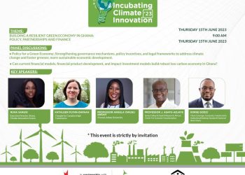 Ghana Climate Innovation Centre to host the 5th annual Incubating Climate Innovation Symposium