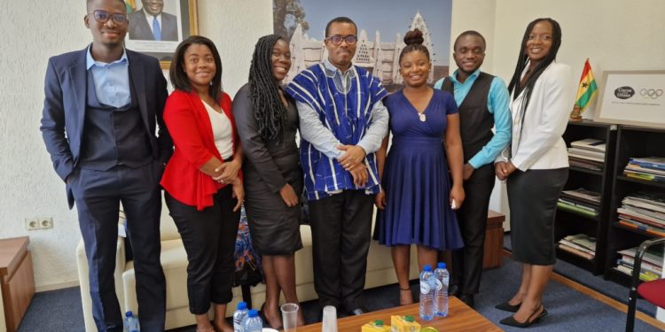 gimpa law faculty wins best regional team of africa award at iba icc moot court competition
