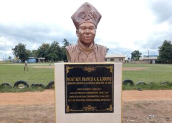 Golden Episcopal anniversary of first Ho Catholic Bishop celebrated with Bust unveiling