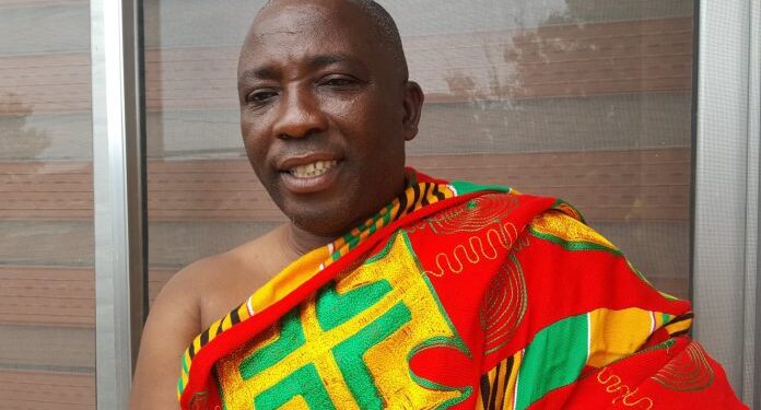 gyaasehene urges government to waive taxes on tarkwa na aboso stadium