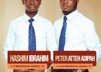 Hashim Ibrahim Favorite To Win Jubilee Hall/ISH JCR Presidential Elections