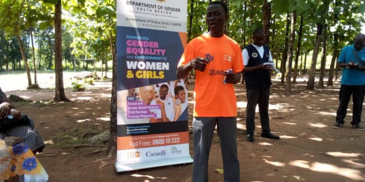 help us fight against child marriage volta regional director of gender to stakeholders
