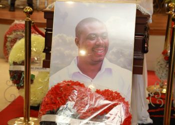 Livestream: Burial service of The Multimedia Group’s Lead Camera Technician Modestus Zame underway