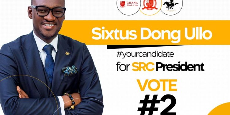 media personality sixtus dong ullo runs for law school presidency