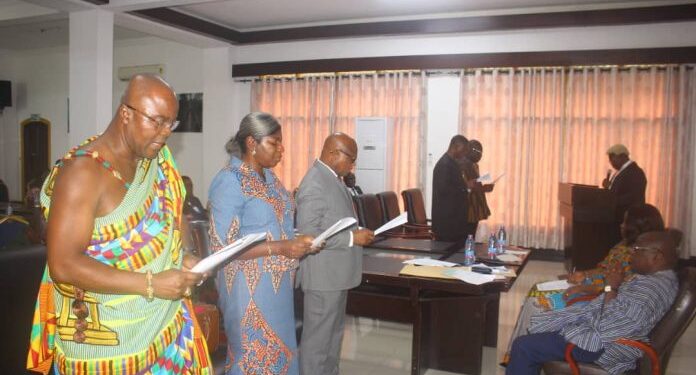 new cedecom board sworn in