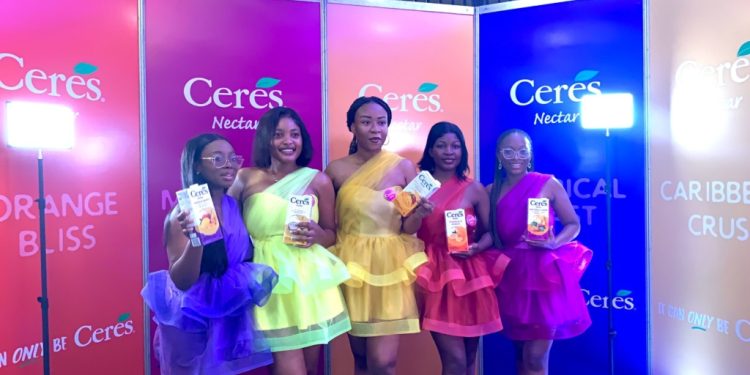 pepsico launches new ceres nectar range of juices in ghana