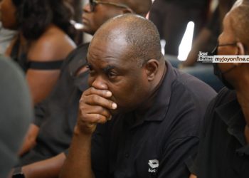 Photos from burial service of The Multimedia Group’s Lead Camera Technician, Modestus Zame