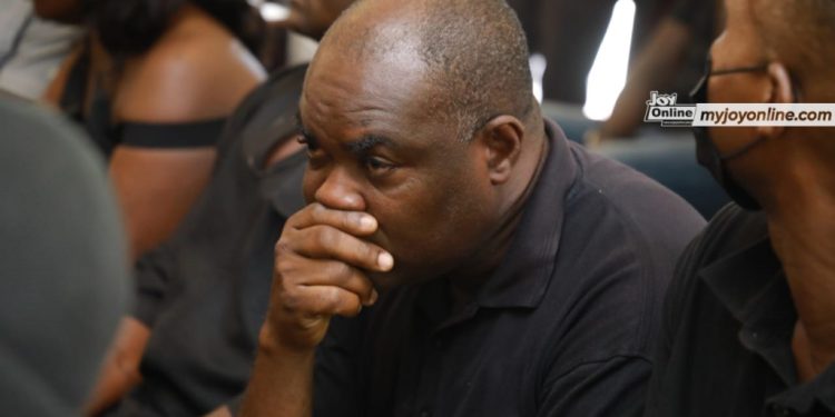 photos from burial service of the multimedia groups lead camera technician modestus zame