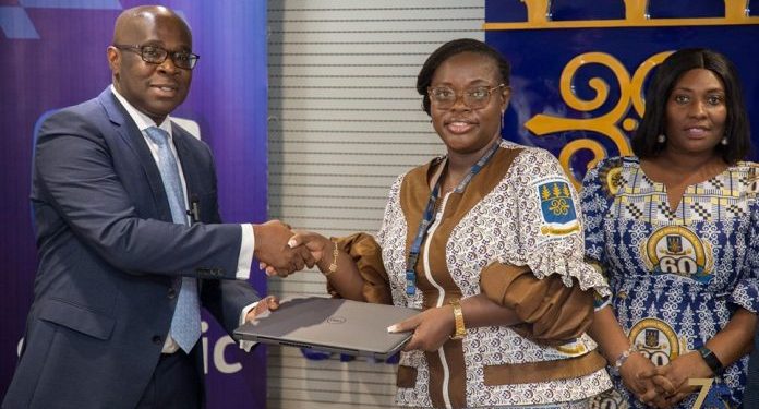 stanbic bank donates 50 laptops to university of ghana to promote stem education